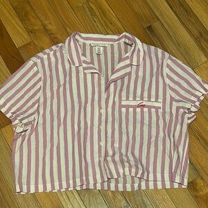 Victoria’s Secret Stripped Pink PJ Set